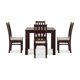thumbnail image 4 of Comedor Ñuble Cuadrado 95X95 Cm Con 4 Sillas Chocolate-Beige, 4 of 13