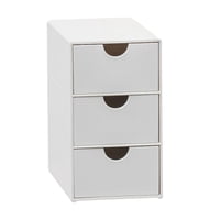 Magideal - Cajón De Escritorio Organizador Caja De Almacenamiento De Maquillaje Gran Espacio Gabinete De Joyería Multifuncional Estuche Organizador De Cosméticos Pequeño