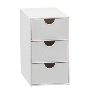 Magideal - Cajón De Escritorio Organizador Caja De Almacenamiento De Maquillaje Gran Espacio Gabinete De Joyería Multifuncional Estuche Organizador De Cosméticos Pequeño