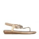 thumbnail image 1 of Sandalia Plana Dorado Casual Js57 Mujer, 1 of 3