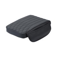 Ioensy - Funda Para Consola Central De Cojín Para Reposabrazos De Coche, Color Negro
