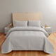 thumbnail image 1 of Cubrecama Quilt De Verano De 1.5 Plazas Medida 180x230cm Delgado + 1 Funda De Almohada Gris Claro, 1 of 3