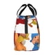 thumbnail image 3 of Pocoyo Bolsa Térmica Portátil con Forro de Aluminio Grueso, Bolsa Térmica Impermeable y Hermética para Trabajo, Escuela y Picnic, Nevera Portátil para Entrega de Comida para Adultos y Niños 22*20*13cm, 3 of 6