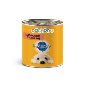 Lata Pedigree Para Perros Cachorros 24 Un.