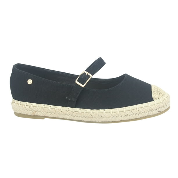 Alpargatas Chalada Mujer Dijon-11 Negro Casual