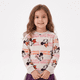 thumbnail image 1 of Polerón Cerrado Niña Minnie Disney Full Print Beige, 1 of 5