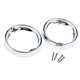 thumbnail image 3 of Biseles Plateados De Intermitentes Para Harley Touring Road King Road Glide, 3 of 5
