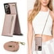 thumbnail image 1 of Crossbody Wallet Case Case For Samsung Galaxy S23 S22 Plus Note 20 Ultra With Card Slot Holder, Magnetic Flip Folio Purse Case, PU Leather Zipper Handbag With Detachable Lanyard Strap, 1 of 3