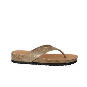 Sandalia Plana Sao Dorado Alquimia