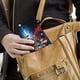 thumbnail image 5 of Stranger Things Porta Pasaporte y Cartera de Viaje Premium de Cuero PU, Funda de Pasaporte Bloqueo RFID con Ranuras para Tarjetas de Crédito, Estuche para Libro de Pasaporte para Familia 10cm × 15cm, 5 of 6