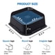 thumbnail image 2 of Elevadores para Cama ANNKUT 5 cm de Alta Resistencia, Pack de 8, Negro, 2 of 7