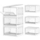 thumbnail image 1 of Contenedor de Almacenamiento Kmiectse Paquete de 3 Transparente Plegable 23 QT, 1 of 8
