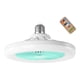 thumbnail image 1 of Luz de Ventilador de Techo con Base E27, Lámparas de Techo LED, Ventilador de Techo con Lámpara, Azul (Luz de Ventilador de Techo), 1 of 3