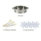 thumbnail image 2 of Juego de utensilios de cocina Anymark, 16 piezas, antiadherentes con utensilios, color blanco, 2 of 3