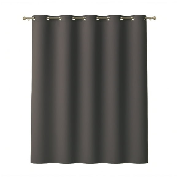 Cortina de Tela Blackout Gris Grafito Vincenzi 140x220