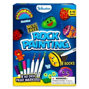 Kit De Pintura Rupestre Skillmatics, Arte Y Manualidades Sin Problemas Para Niños De 4 A 12 Años