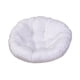 thumbnail image 1 of Cojín para silla de hamaca, cojín redondo, cojín para asiento, cojín lavable para colgar en forma de huevo, cojín para sillas colgantes, camas colgant Blanco, 1 of 5
