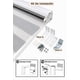 thumbnail image 3 of Cortina Roller Duo Zebra Dia y Noche 060X160 gris 060X120, 3 of 7