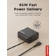 thumbnail image 2 of Cargador Usb c 65w Pd 3 0 Con Cable De 2 M Negro, 2 of 5