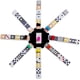 thumbnail image 4 of Juego de dominó de tren mexicano, juego de dominó de 91 piezas en 12 colores, 4 of 6