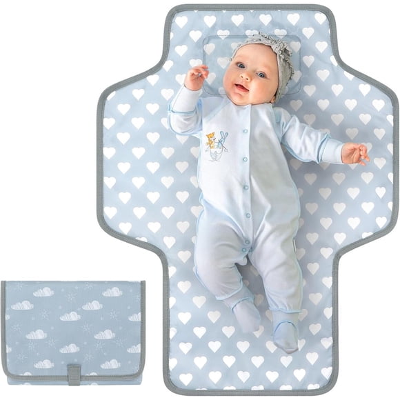 Cambiador Portátil Accmor Impermeable 25x13 Plegable Bebé