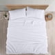 thumbnail image 3 of Juego de sábanas Utopia Bedding Queen de microfibra cepillada, color blanco, 3 of 6