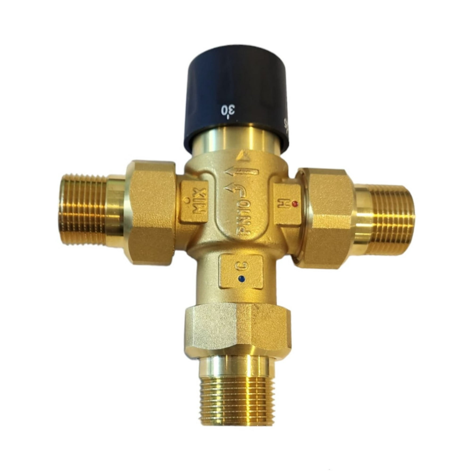 Genérico - Válvula Mezcladora Termostática 3/4" 10 Bar