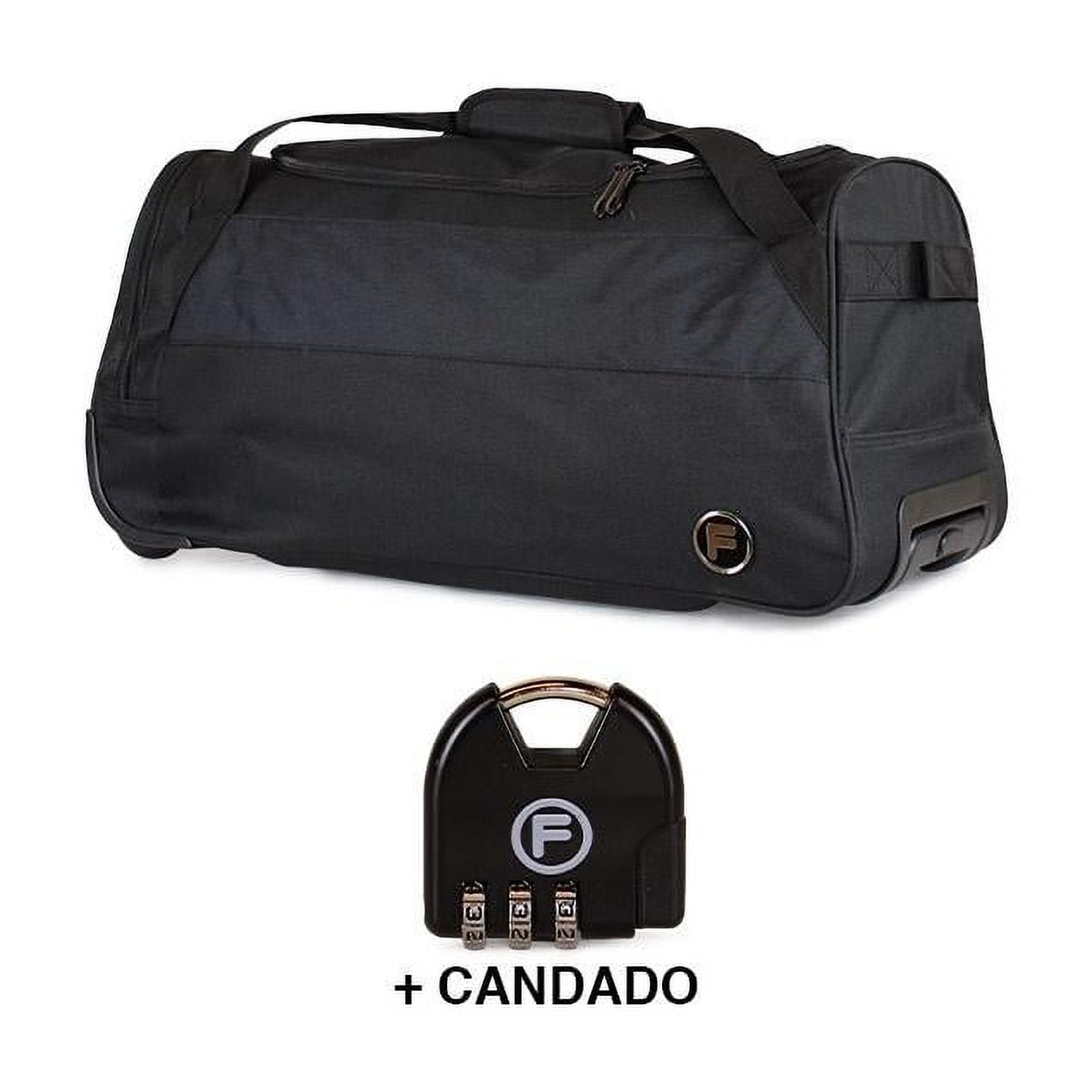 F - Bolso M Kross Negro + Candado