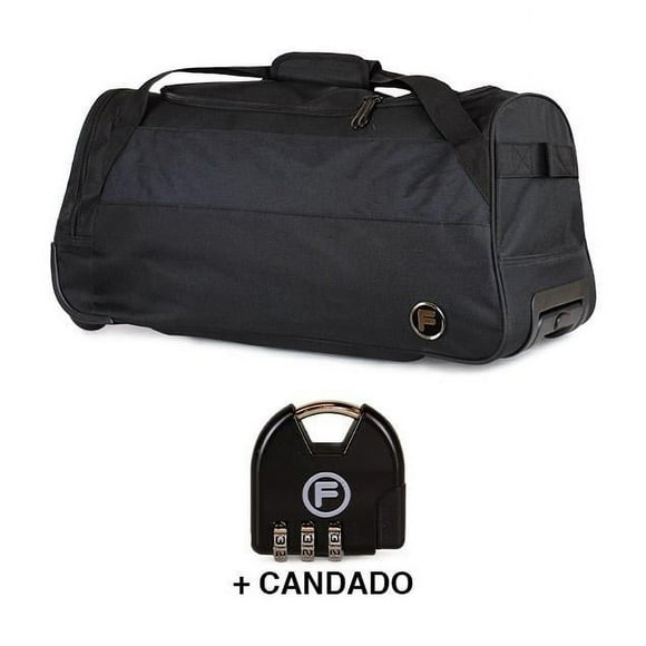 Bolso M Kross Negro + Candado