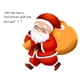 thumbnail image 5 of Adhesivo Para Inodoro De Baño Adhesivo De Pared Navideño Para Regalos Festivos Estilo Festival C, 5 of 5