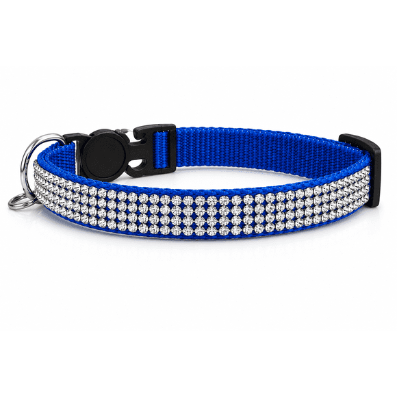 Collar de Seguridad para Gato Ajustable con Brillantes