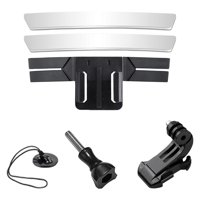 Bothyi - 1 Juego De Soporte De Barbilla Para Casco De Motocicleta, Fácil De Instalar, Para Cámara De Acción Tipo A