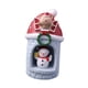thumbnail image 2 of Adorno Iluminado Para Chimenea Navideña Con Forma De Pueblo Navideño Y Muñeco De Nieve, 2 of 3