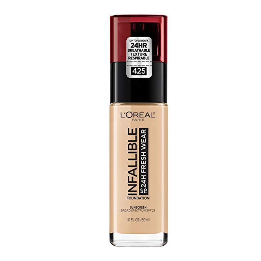 L’Oréal Paris - Base De Maquillaje L'Oreal Paris Infallible, Hasta 24 Horas, Lino, 30 Ml