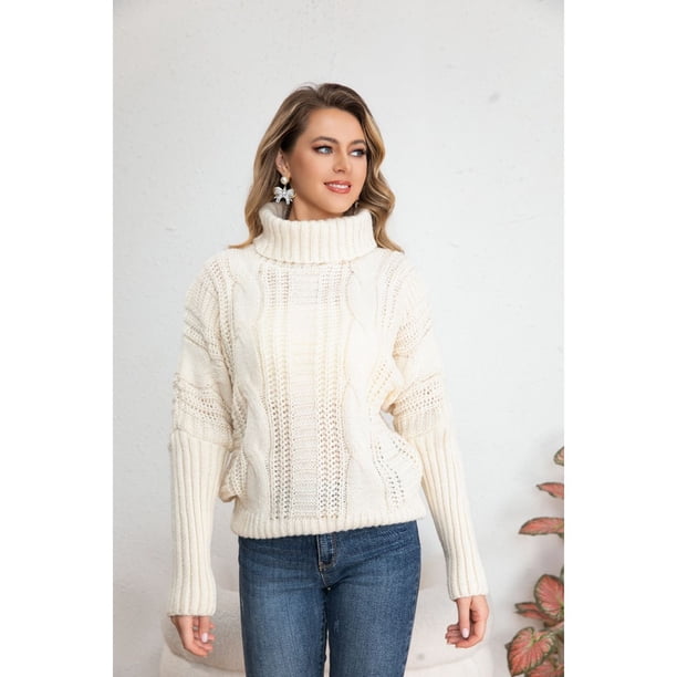 Sweater Lana Mujer Otoño Invierno Grueso Diseños 7015