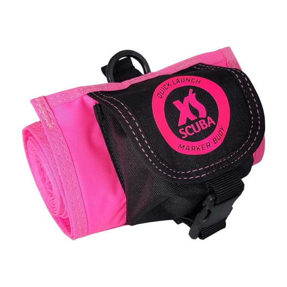 Boya de Marcaje XS Scuba 183 cm Rosa 30 m de Línea