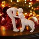 thumbnail image 3 of Escultura Friygardcn Estatua de hombre y perro de piedra arenisca, 3 of 8