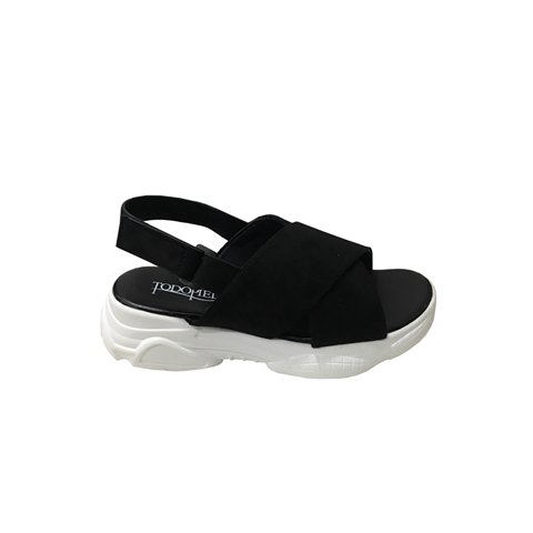 Todopiel - Sandalia Gamuza Ecológica Zax32 Negro