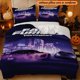 thumbnail image 1 of 3pcs The Fast and the Furious Tokyo Drift Printed Duvet Cover Set Breathable Digital Print Duvet Cover Three-Piece Set, 1 of 1