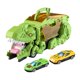 thumbnail image 2 of Dinosaurio Camión Coche Juguete Almacenable Para Niñas De 3 4 5 Años Regalo De Cumpleaños Verde Con 2 Coches, 2 of 5