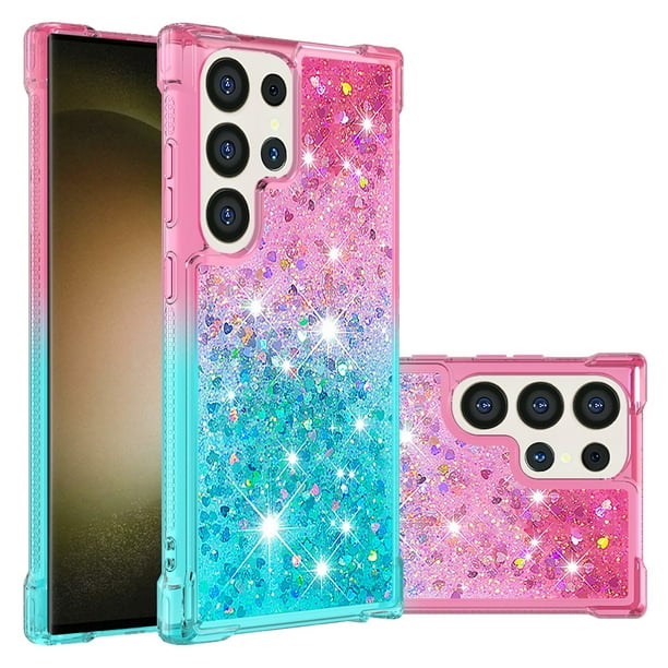 Funda Para Samsung Galaxy S25 Ultra Con Diseño Gradiente Y Brillo Líquido Antigolpes Tpu