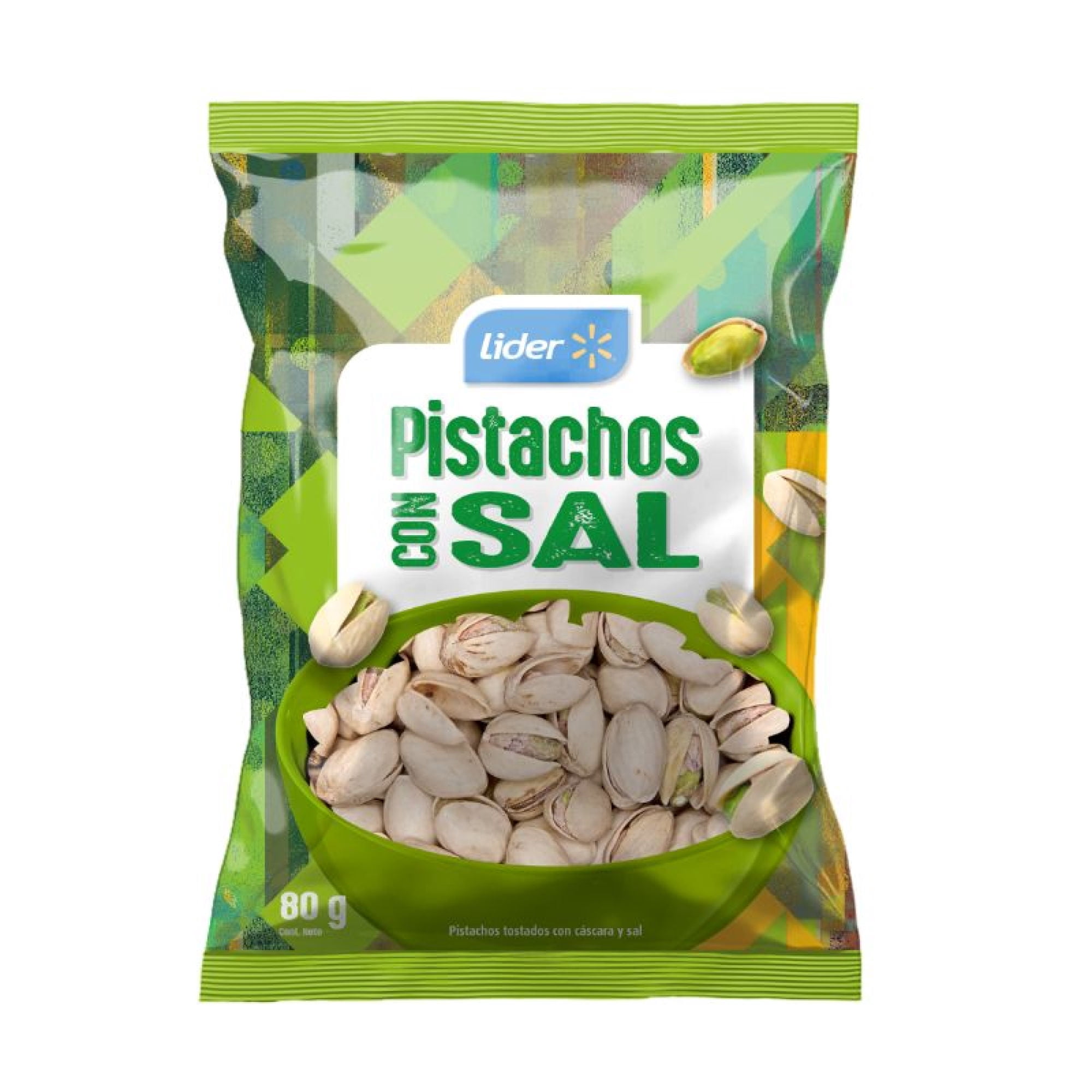 Pistachos Salados 80 g Lider