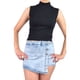thumbnail image 5 of Top Acanalado Mujer Polera Sin Manga Cuello Alto Fashion 1001, 5 of 5