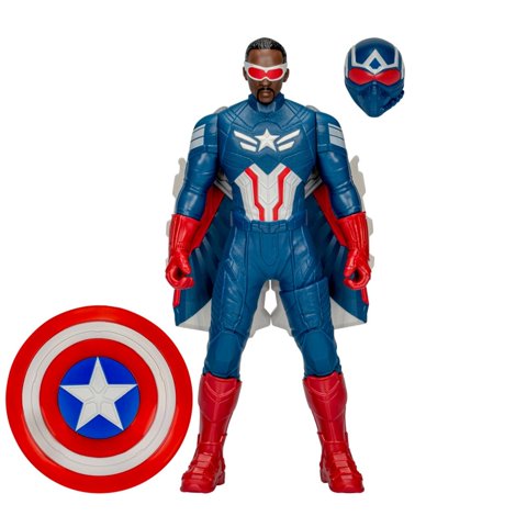 Figura De Acción Marvel Captain America: Brave New World Modo Vuelo
