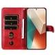 thumbnail image 3 of Funda con Cremallera para Xiaomi Redmi Note 13 5G, Carcasa Cartera de Cuero PU con Soporte y Tarjetero, 3 of 6