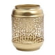 thumbnail image 1 of Porta velas panal metalico dorado 16 cm, 1 of 2