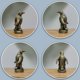 thumbnail image 3 of Set de adorno decorativo para bisagra de puerta WLHYHH, remate decorativo de gato y gárgola, 3 of 7