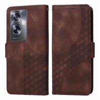 Carcasa Foxdock Oppo A79 5G De Cuero Pu, Diseño Acolchado Clásico, Protección Contra Caídas Y Rayones