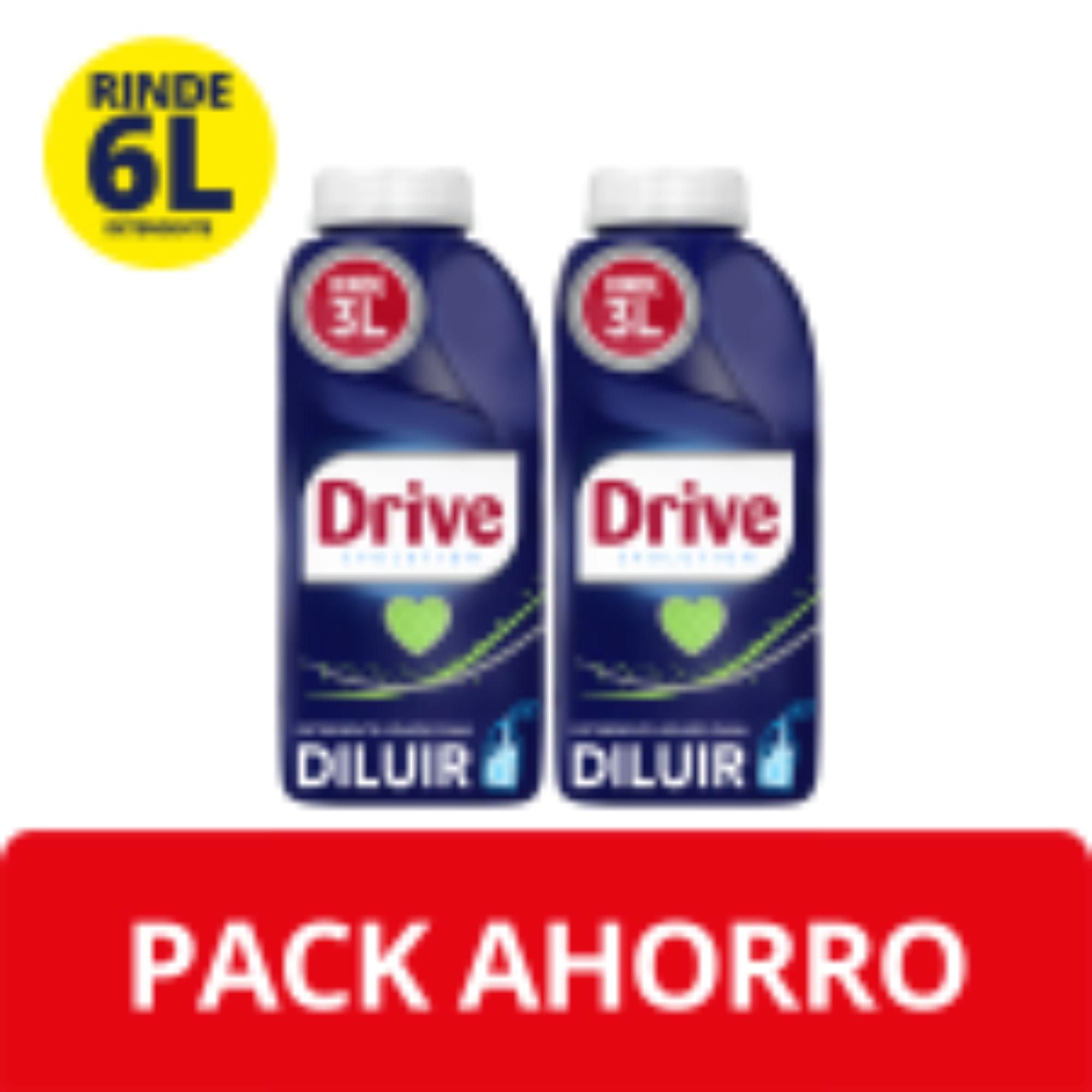 Detergente Líquido Para Preparar Pack 2 Botella 1000 ml Drive