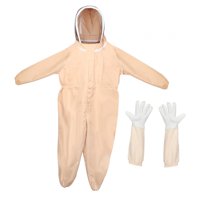 Ioensy - Traje De Apicultor Con Guantes Mono De Trabajo Con Capucha Ropa Traje De Apicultor